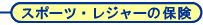 スポーツ・レジャーの保険